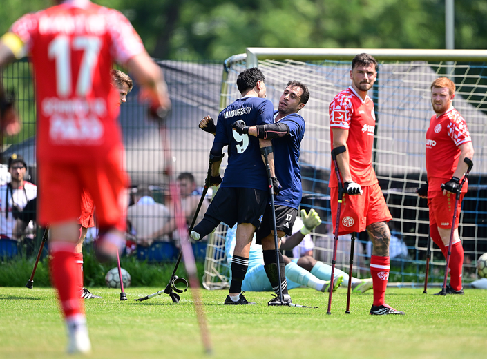 Punktgewinn beim Heimspieltag in der Amputierten-Fußball-Bundeliga