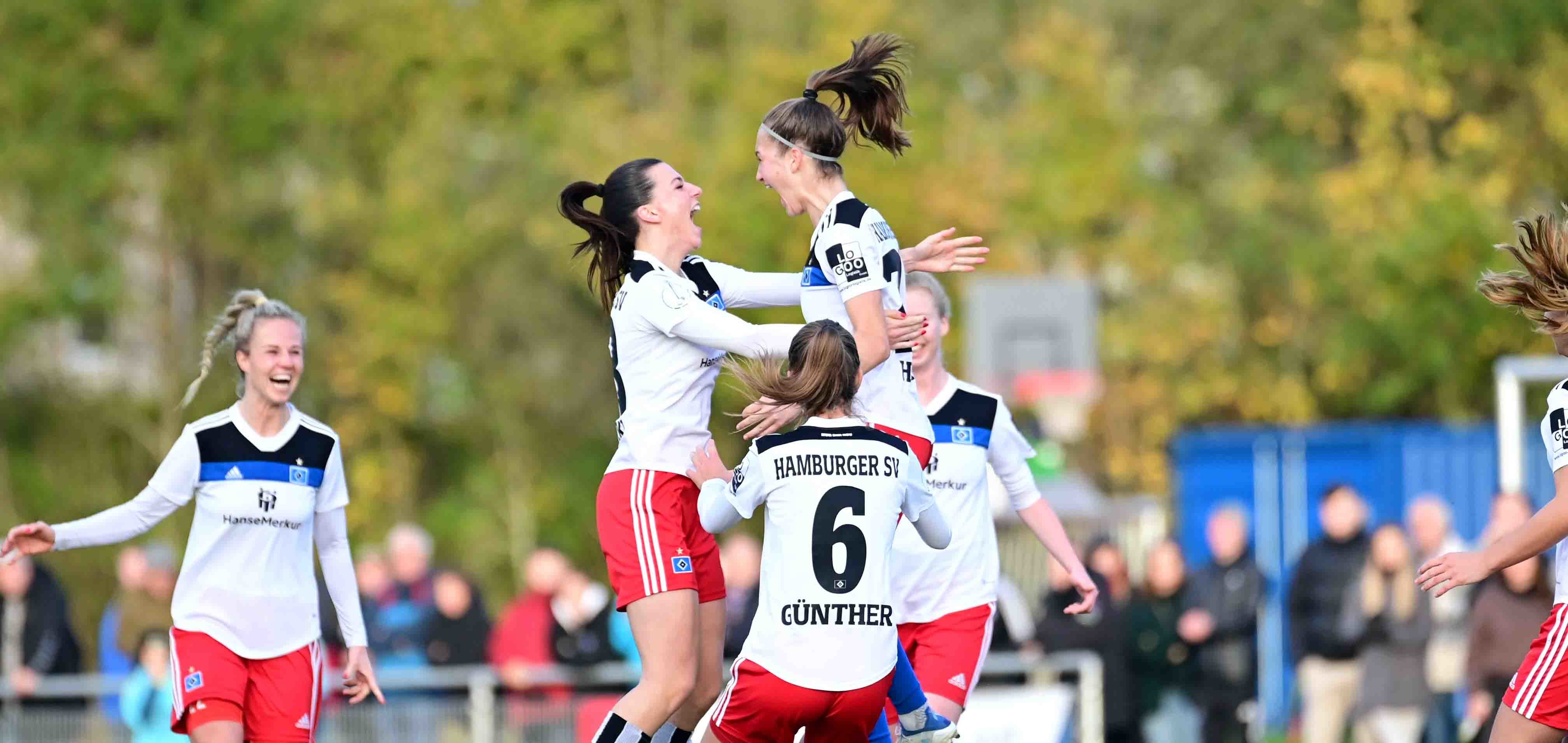 HSV Frauen Gewinnen Topspiel HSV E V 