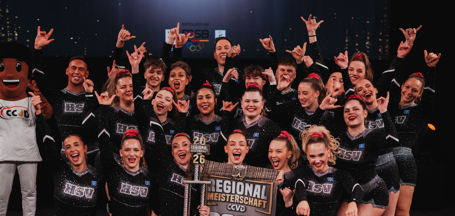 HSV Cheer & Dance glänzt bei Regionalmeisterschaften