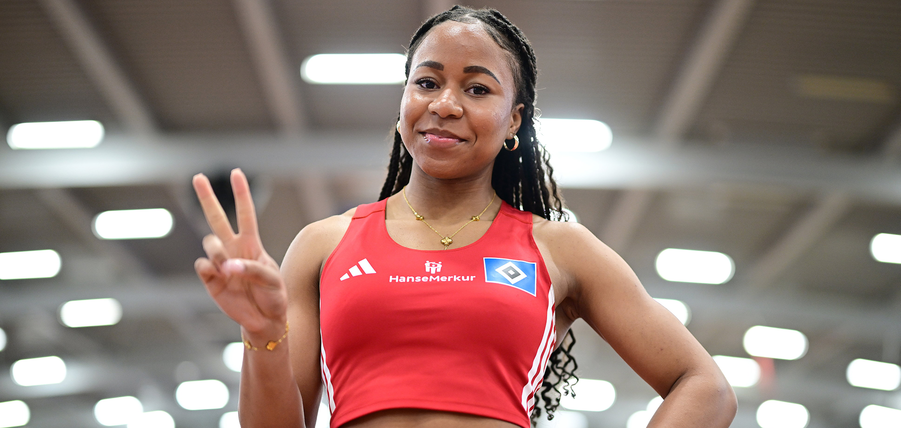 Leichtathletik: Doppel-Gold für Lena Anochili