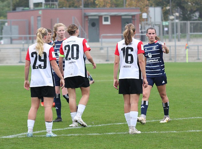 HSV-Frauen mit Remis in Frankfurt