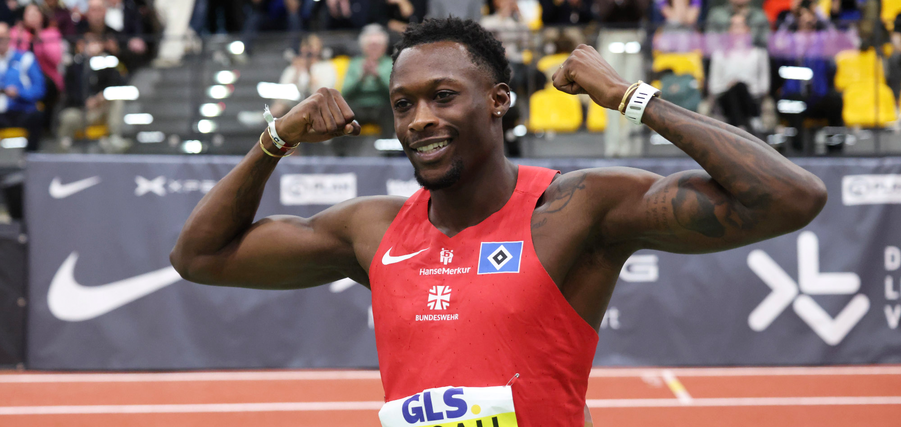Owen Ansah ist Deutscher Hallenmeister