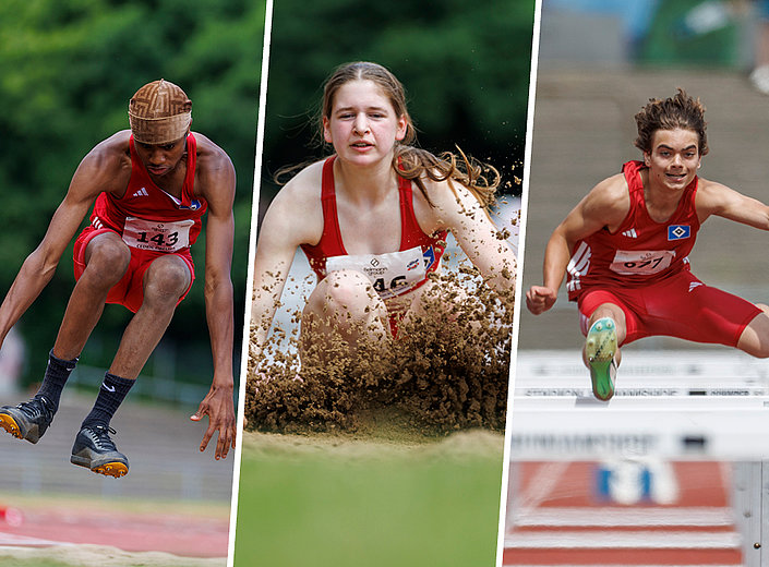 Zehn Medaillen für Leichtathletik-Nachwuchs bei der NDM