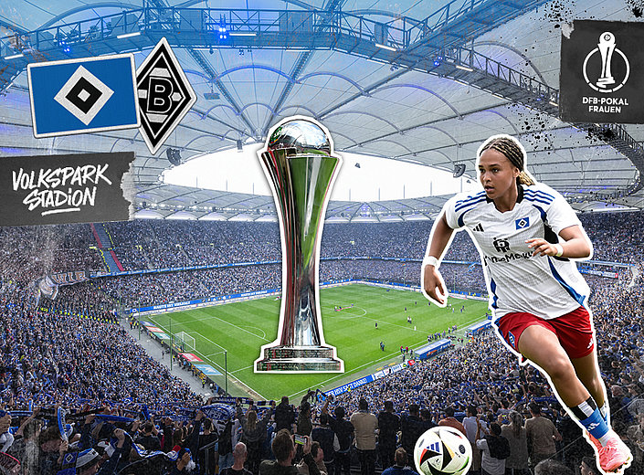 DFB-Pokal: HSV-Frauen erstmals im Volksparkstadion