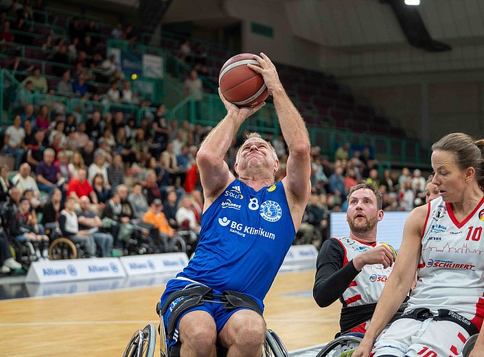 BG Baskets Hamburg steigen in 1. Rollstuhlbasketball Bundesliga auf