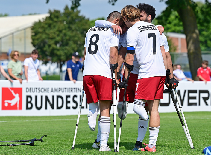 Heimspieltag in Norderstedt: HSV-Amputierten-Fußballer wollen erste Punkte holen