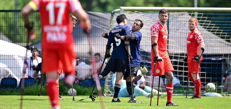 Punktgewinn beim Heimspieltag in der Amputierten-Fußball-Bundeliga