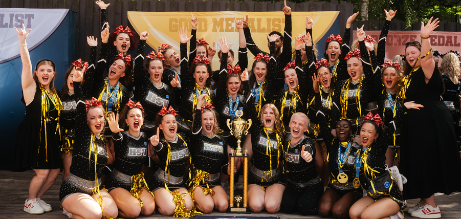 Erfolgreiche Cheerleading-EM für HSV-Teams