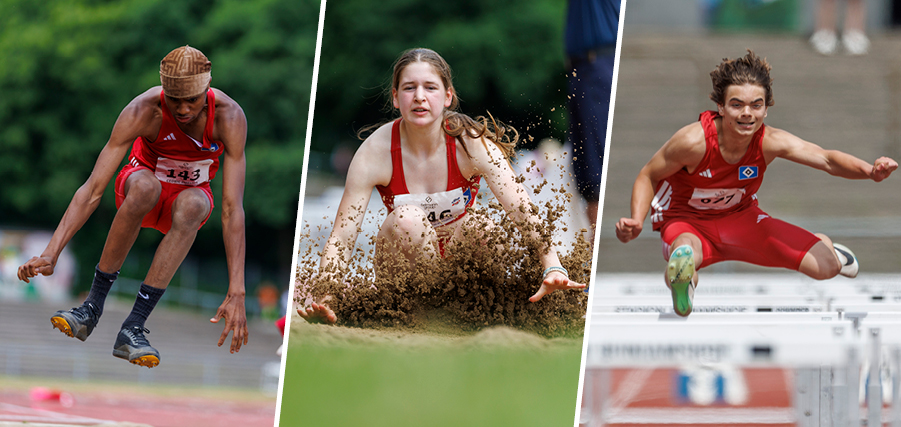 Zehn Medaillen für Leichtathletik-Nachwuchs bei Norddeutschen Meisterschaften